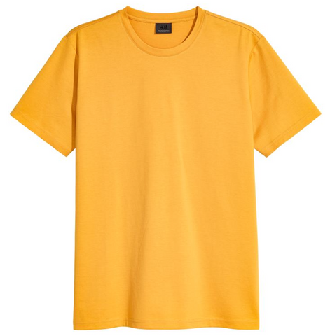 Short Sleeve T-Shirt - Yellow